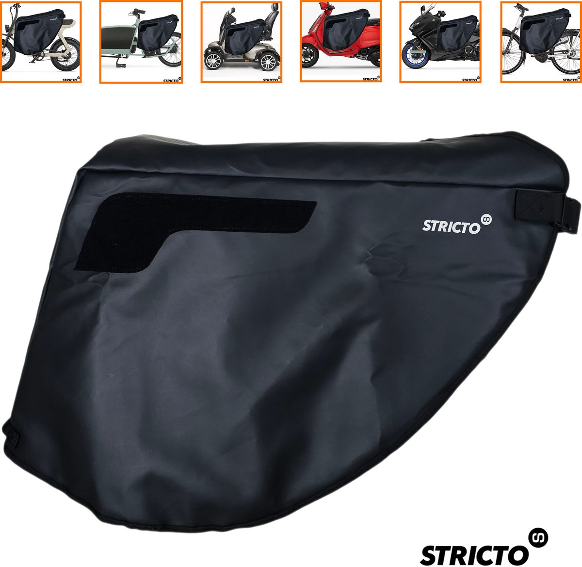 Stricto Easy-On Premium A+++ Scooter Beenkleed – Universeel – Waterdicht & Winddicht – Beenwarmer – Beschermingsniveau A+++ – foto 7