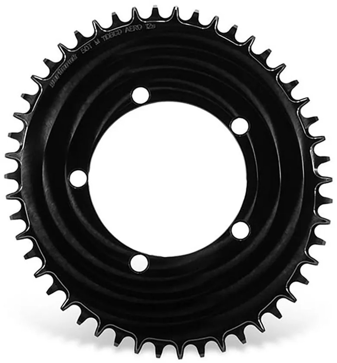 Garbaruk 5-bolt Aero 110 Bcd Ovaal Kettingblad Zilver 42t