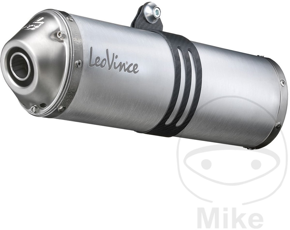 Leovince Lv-x Yamaha Xt 660 R 07-16/xt 660 X 04-16 Gehomologeerde Uitlaatdemper Zilver Homologated