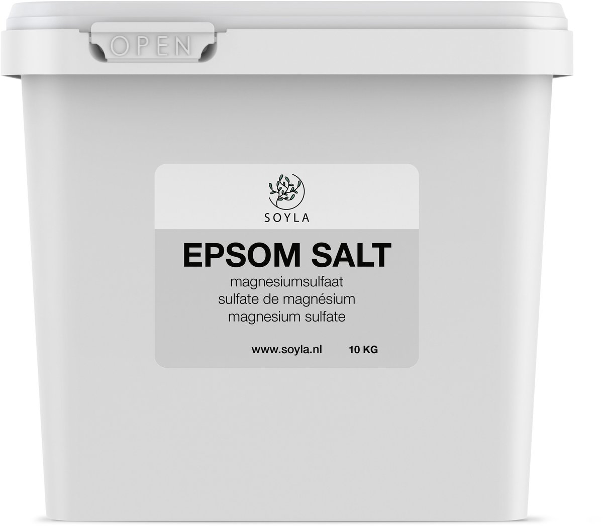Epsom Zout - 10 KG - Badzout - Epsom Salt - Magnesiumsulfaat