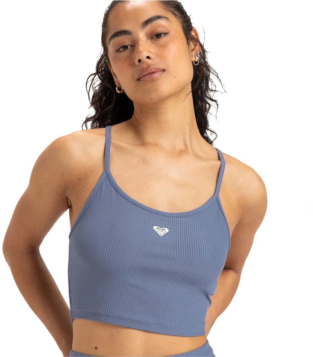 Roxy R&v Rib Top Zonder Mouwen L Vrouw Wild Wind