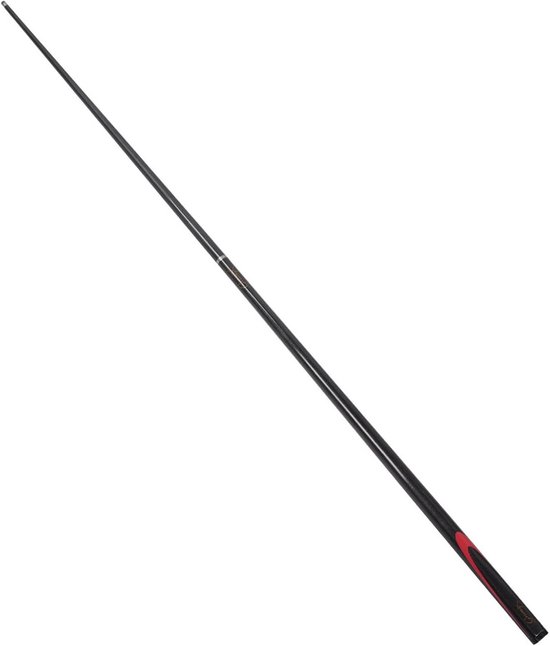 Carbon biljartkeu 145 cm voor junioren - lichtgewicht en comfortabel met grip voor snooker en familie-entertainment — afbeelding 2