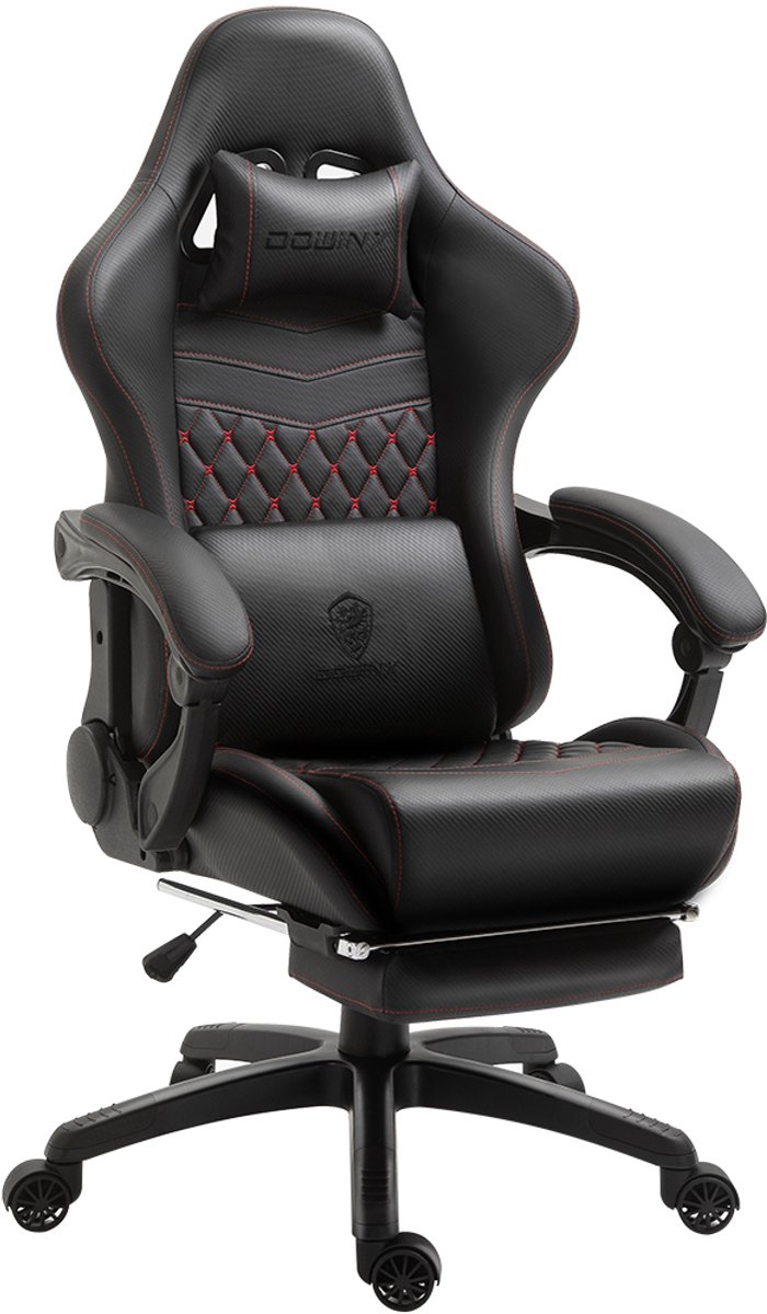 Dowinx Luxe Gamingstoel Ergonomisch met Massage Lendensteun - Dowinx - €149,99