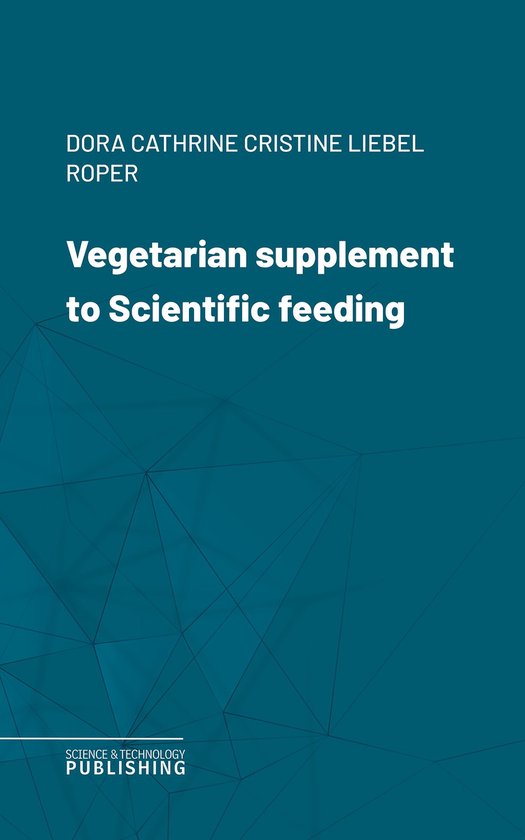 Vegetarian supplement to Scientific feeding - cover