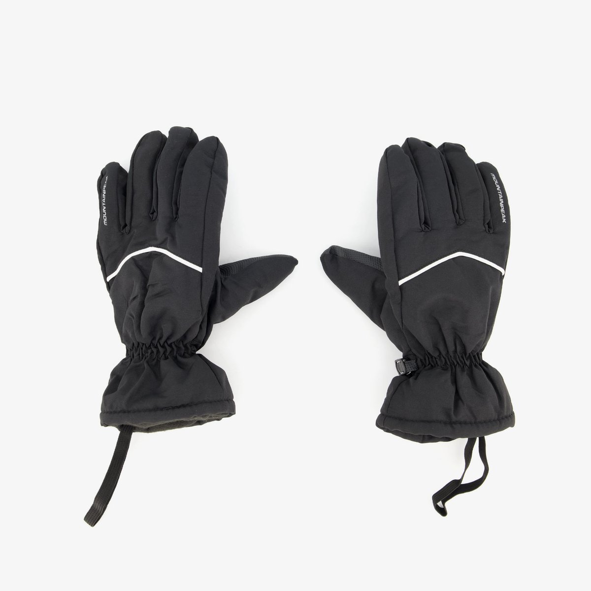 Mountain Peak heren skihandschoenen zwart - Maat L