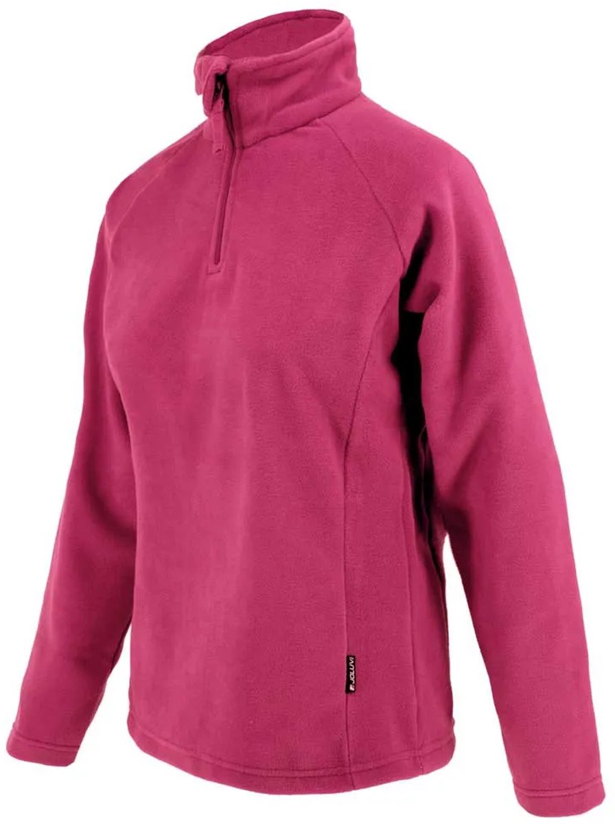 Joluvi Surprise 2.0 Fleece Met Halve Rits Vrouw Fuxia