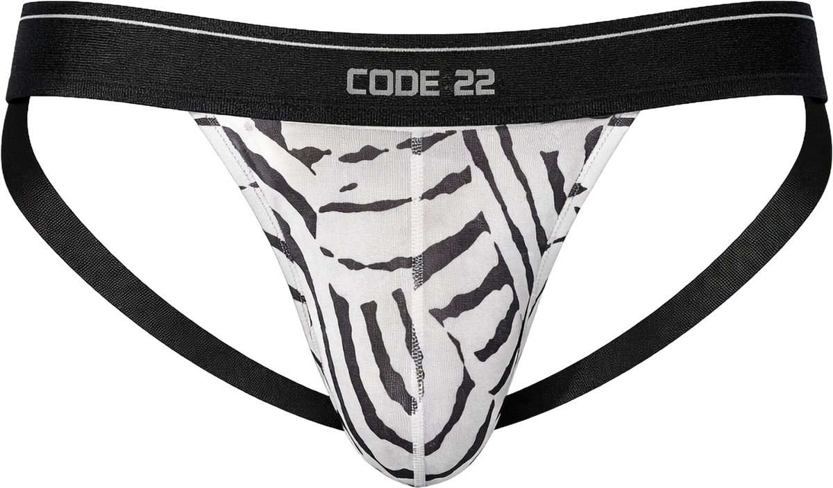 CODE 22 Savanna Jockstrap - MAAT S - Heren Ondergoed - Jockstrap voor Man - Mannen Jock