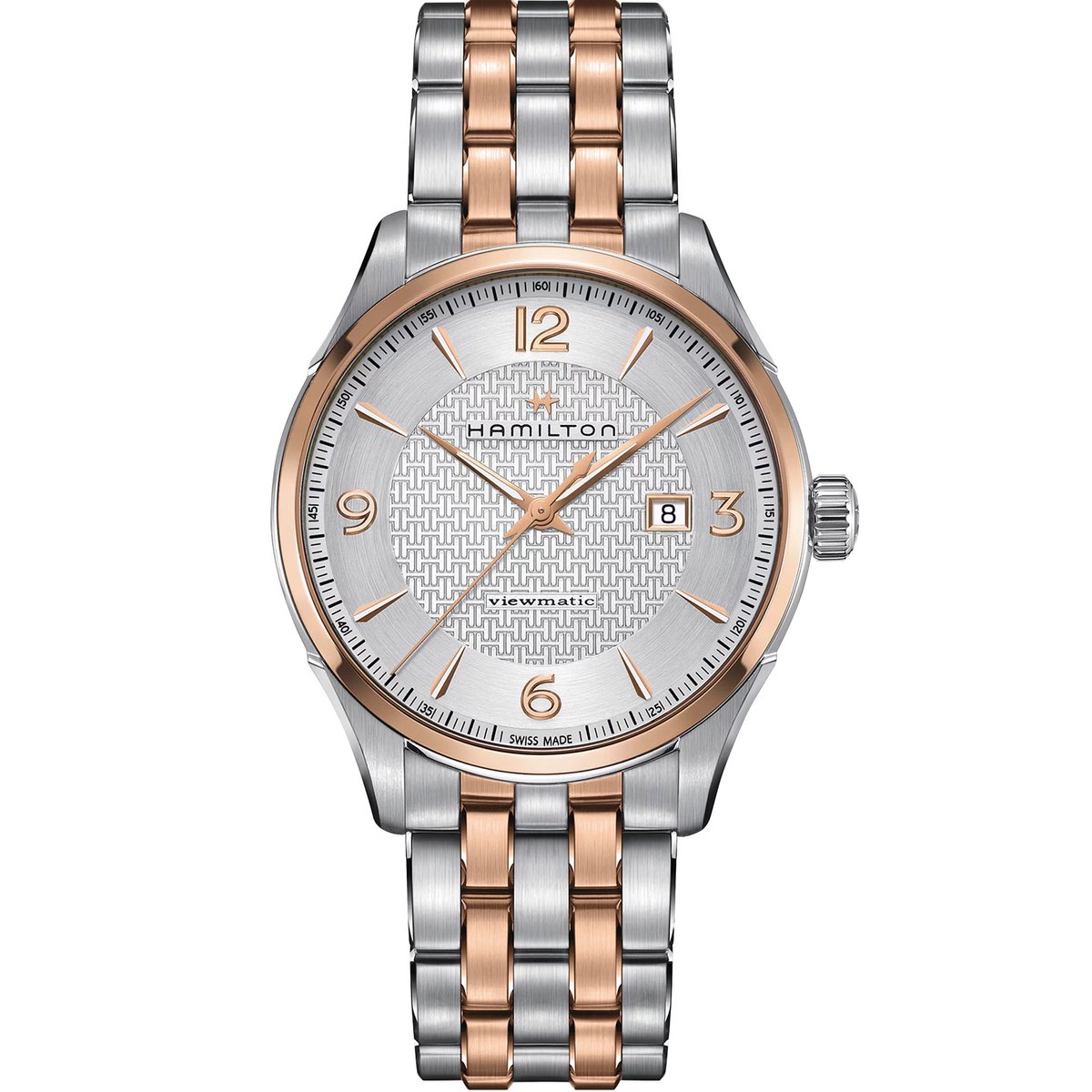 Hamilton Jazzmaster Viewmatic Auto H42725151 Horloge - Staal - Multi - Ø 44 mm