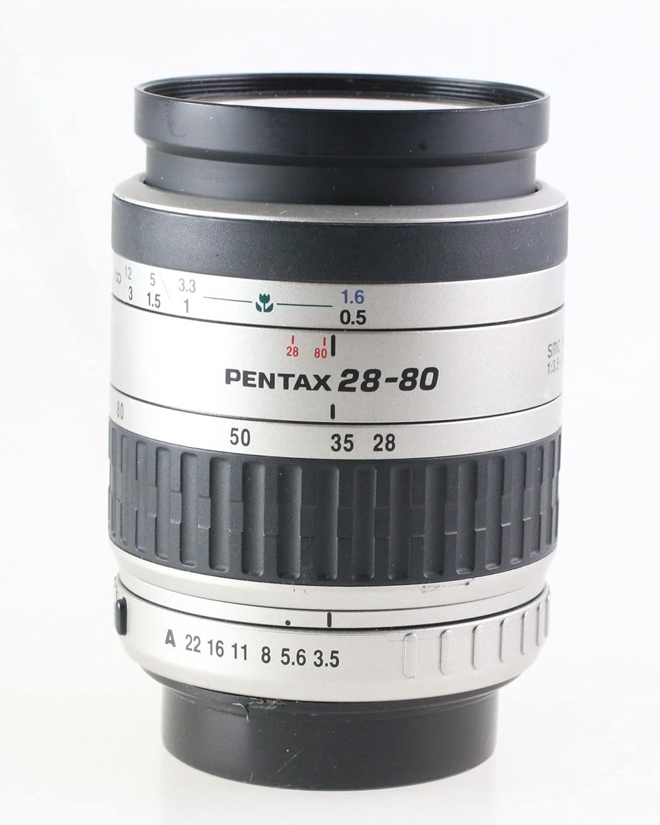 Universele 28-80mm f/3.5-5.6 Zoomlens voor Camera's - Zilver