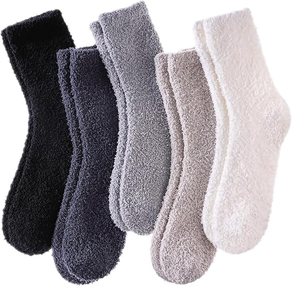 Dames Thermo Huissokken Dik Warm Slaapsokken Coral Fleece Winter Cadeau