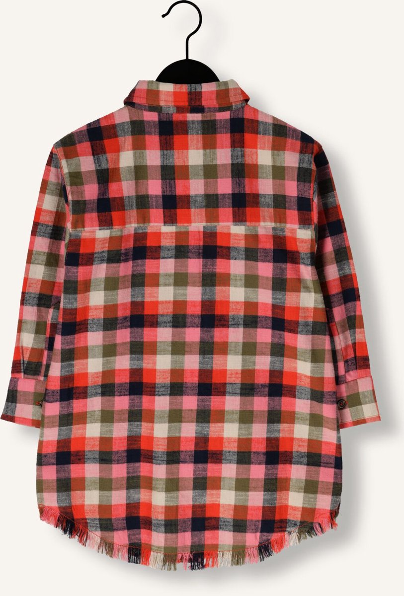 JENEST Scottie Dress Meisjes - Jurk - Multi - Maat 122/128
