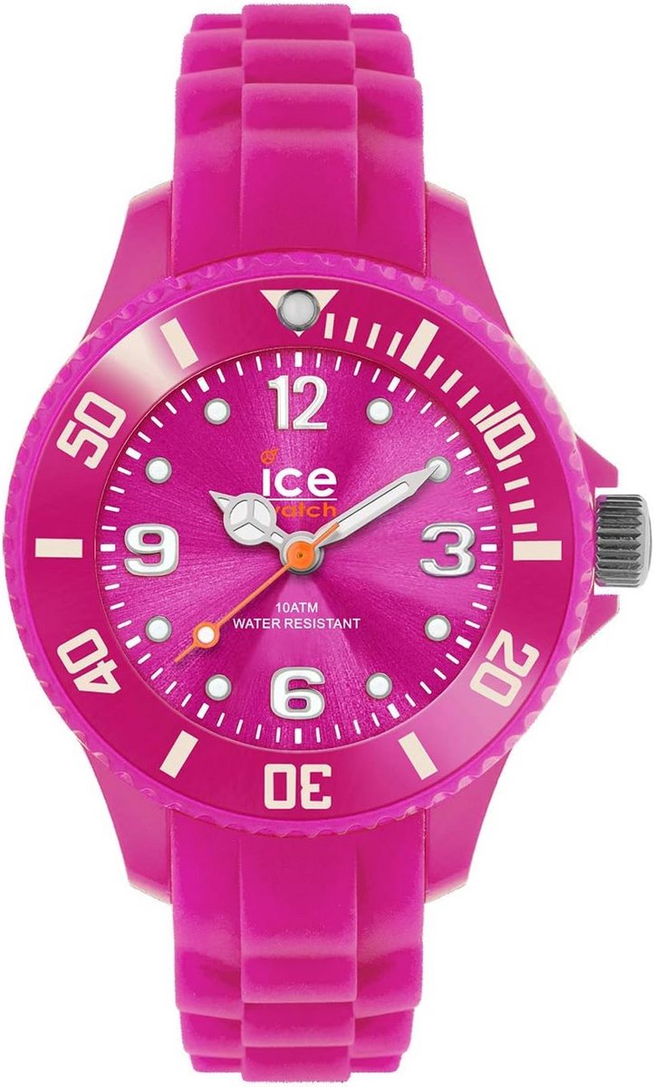 Dames Horloge Roze Siliconen Band Tijdloos Waterdicht