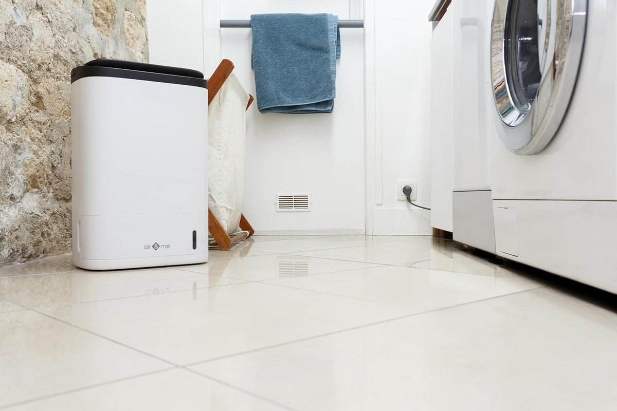 Luchtontvochtiger Zonder Compressor voor Lage Temperaturen (vanaf 0 °C) - Programmeerbaar en Stil