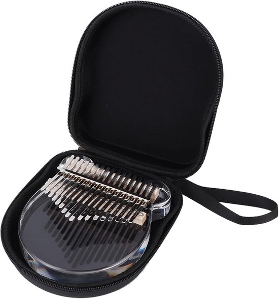 Transparante Acryl Kalimba Vingercello voor Beginners van Merkloos — afbeelding 3