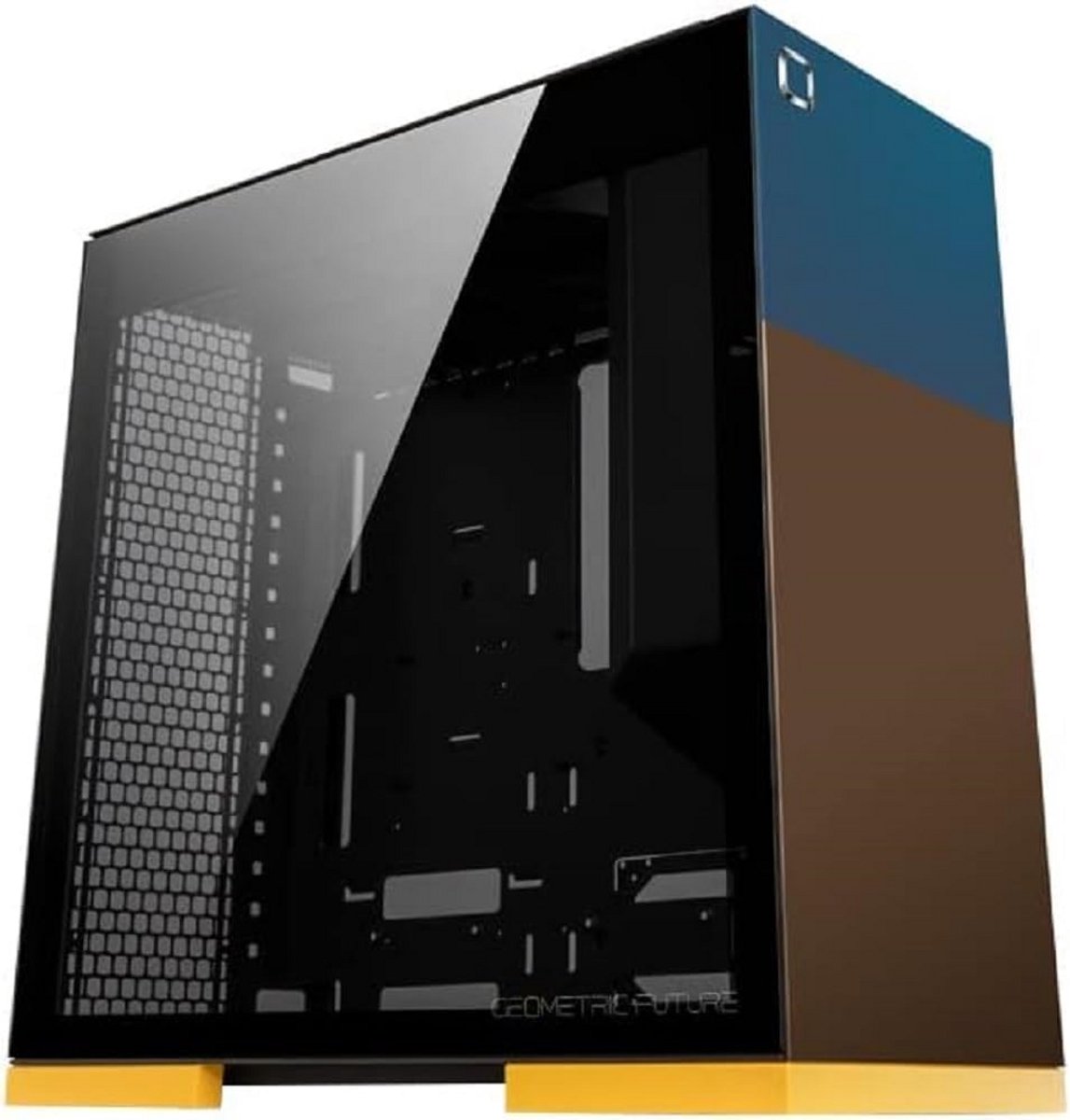 Mid Tower PC Kast met Verticale Luchtstroom, Ondersteuning EATX/ATX en USB-C