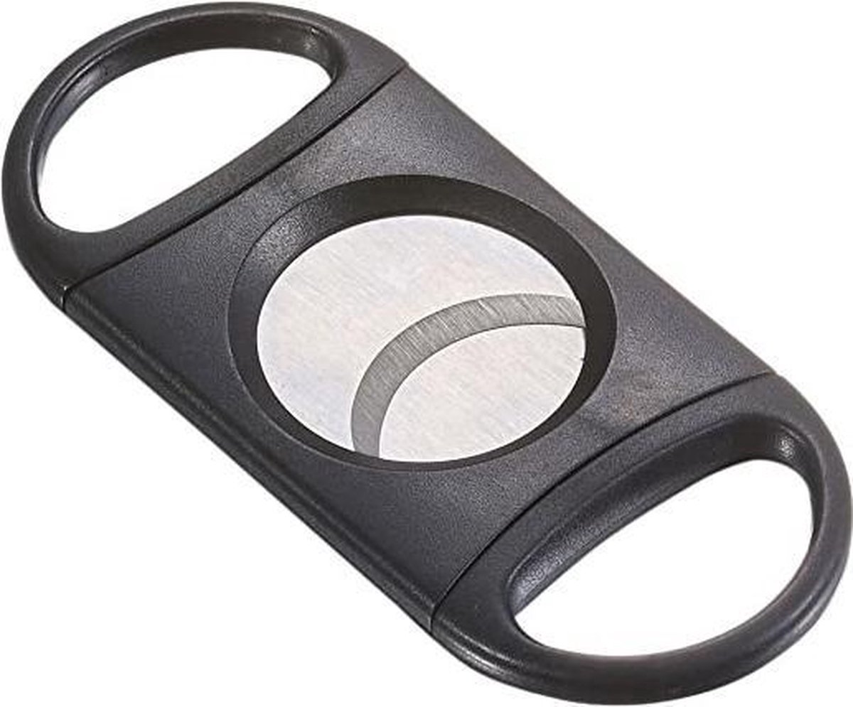 Sigarenknipper – Sigaar knipper - Sigaar snijden - Hulpmiddel - Rook accessoire - Cigar cutter – 1 stuk - Zwart - Jonyx