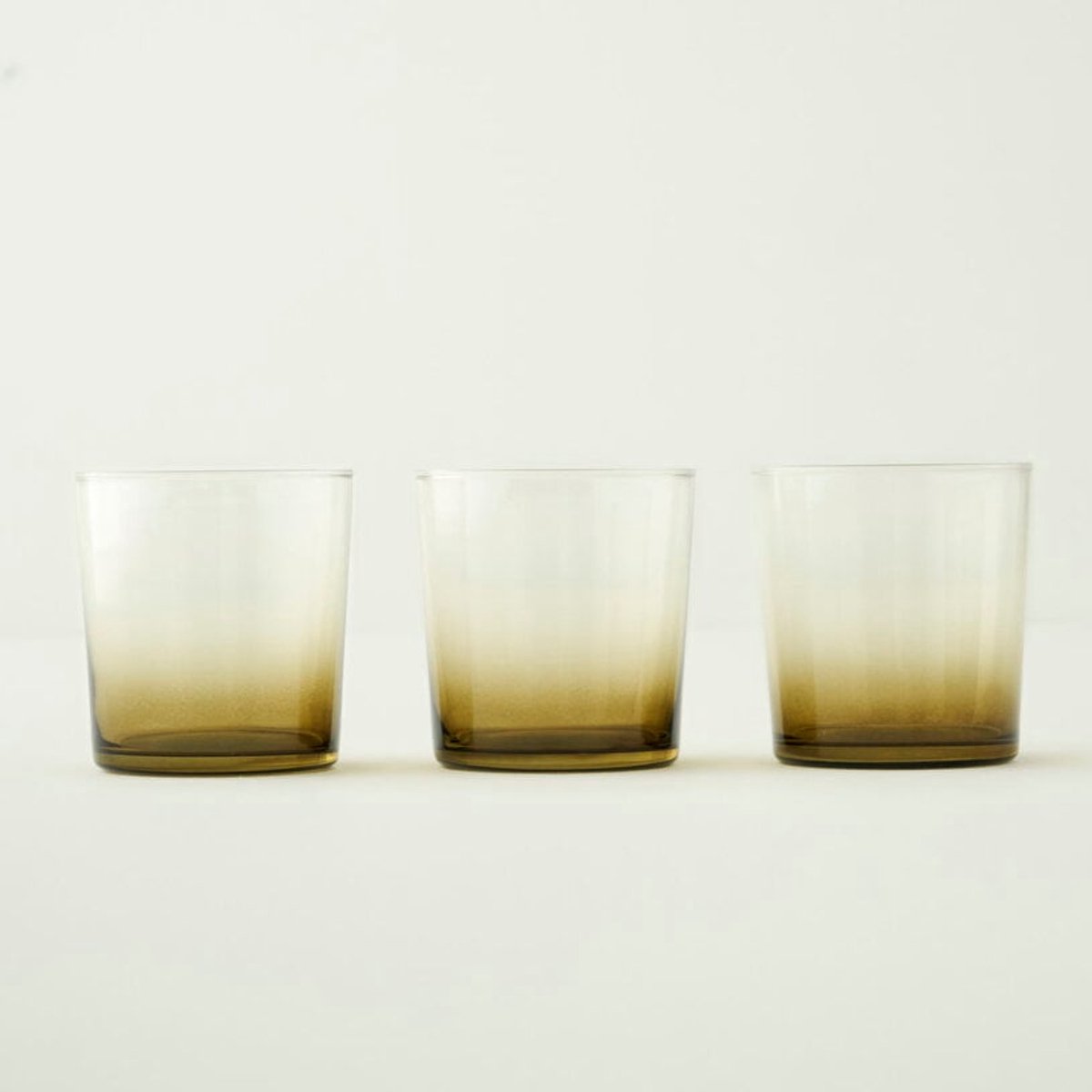 Gekleurd 3-delig Glas Set Groen