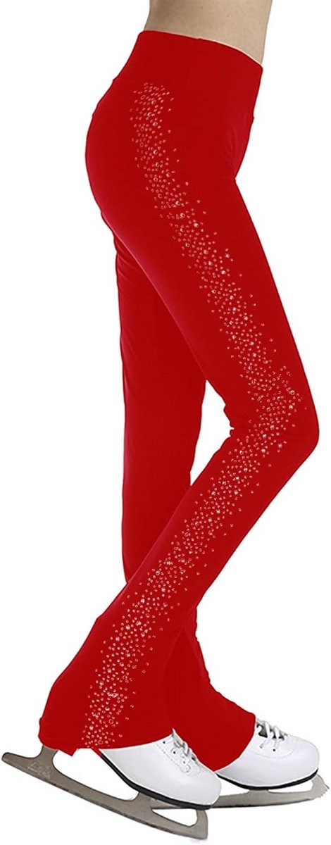 Glanzende Meisjes Schaatsbroek Legging voor Kunstschaatsen en Gymnastiek – Stretchy Sportlegging Glanzende Meisjes Schaatsbroek Legging voor Kunstschaatsen en Gymnastiek – Stretchy Sportlegging