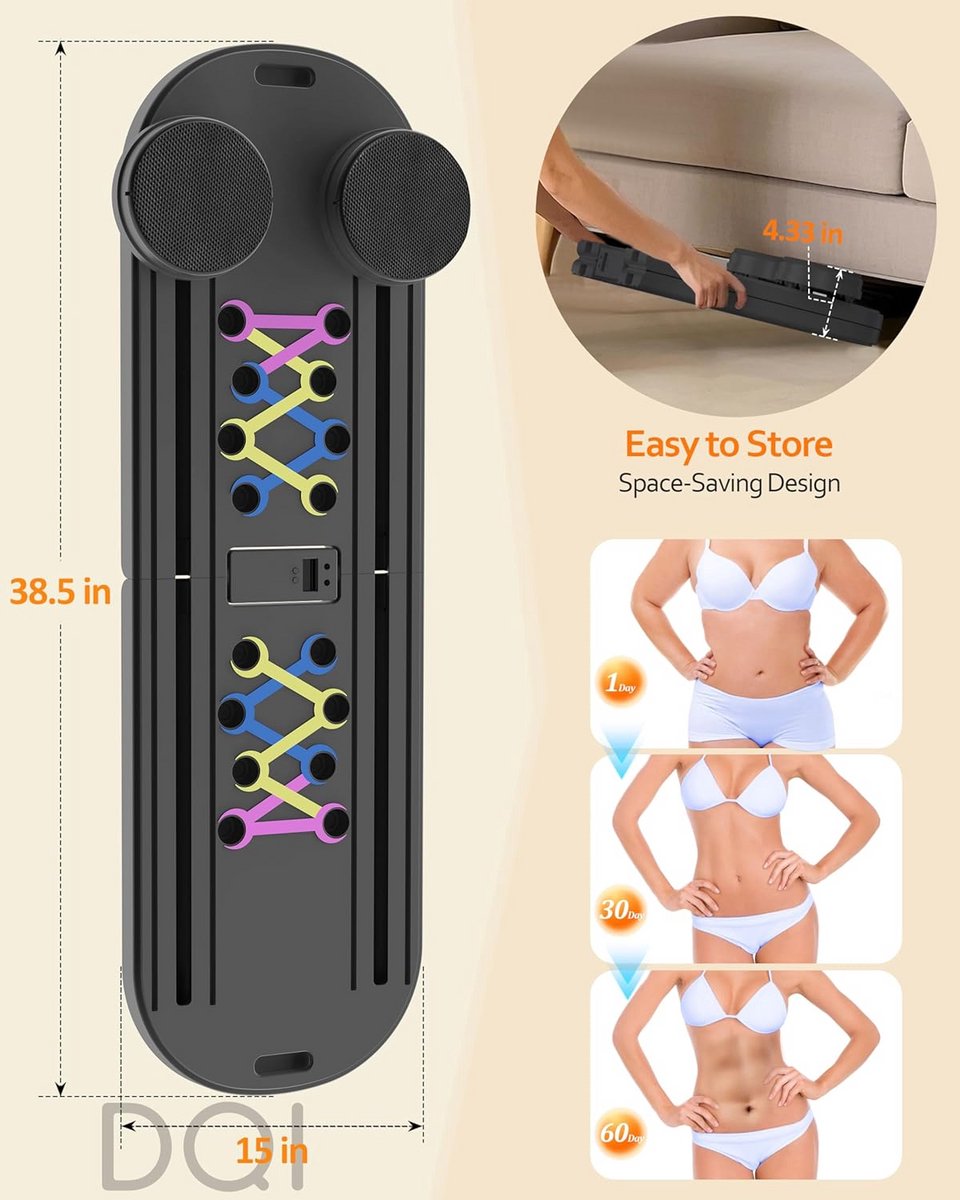 Multifunctioneel Pilates Trainingsbord Full-Body Workout - afbeelding 3