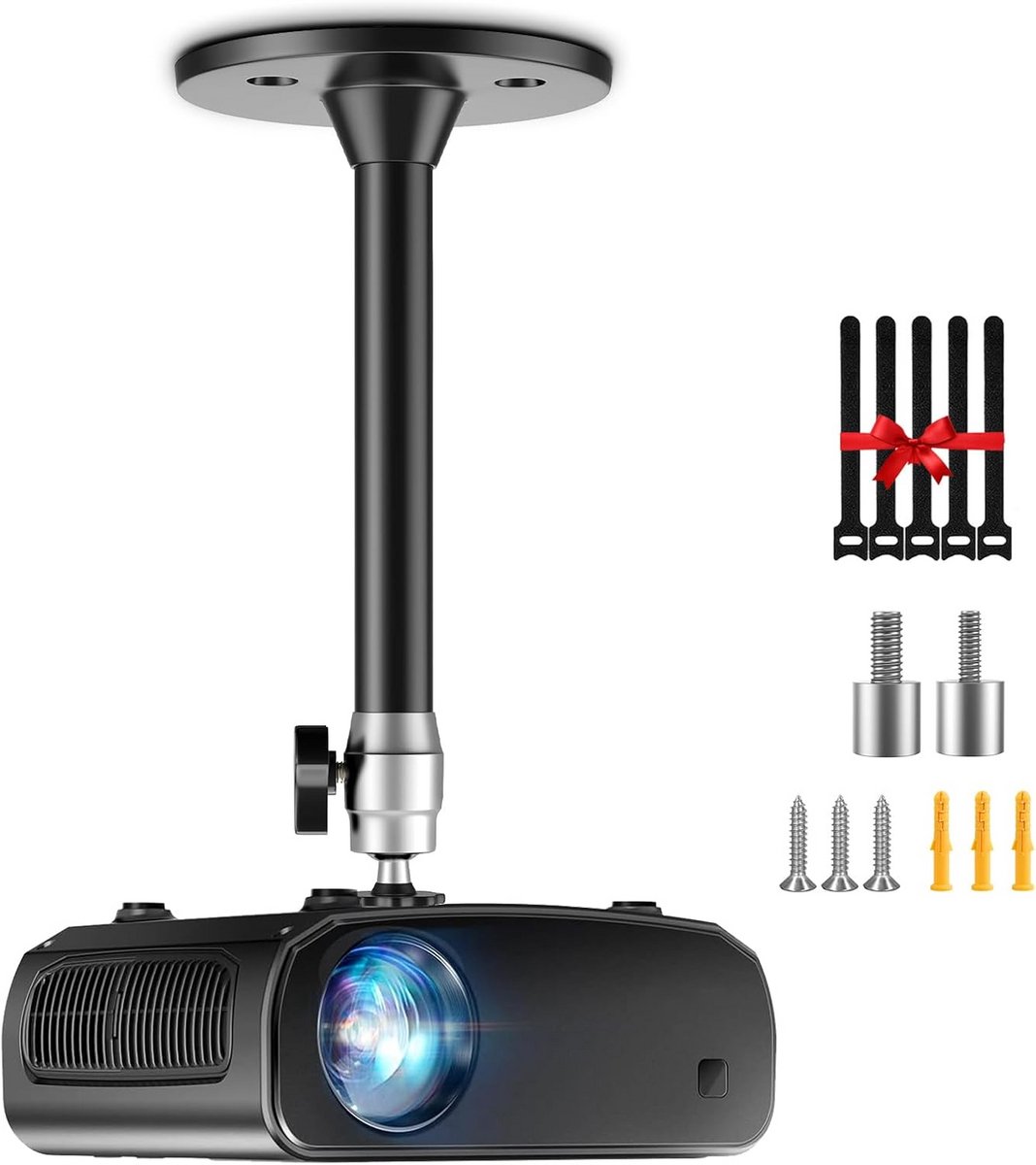 Universele Verstelbare Beugel voor Mini Projector - Plafond- en Wandmontage