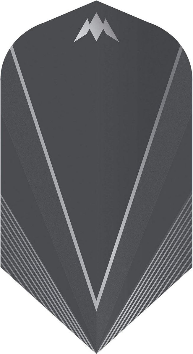 Stevige Dartpijlen Vluchten Slim V-Design 100 Micron Duurzaam Set van 3