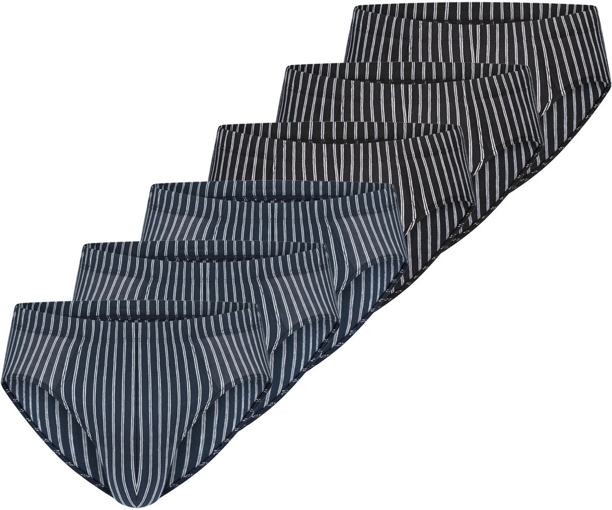 Schiesser Heren slip / onderbroek 6 pack 95/5 Essentials Organic Cotton