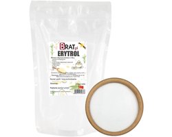 BRAT.pl Natural – Erythritol – Suikervrije Zoetstof – 0 kcal – Keto & Diabetici Geschikt