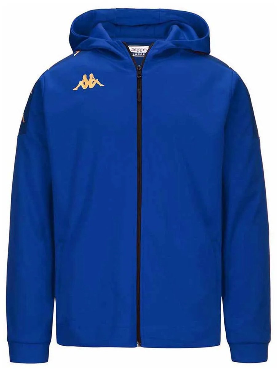 Kappa Grevolo Sweatshirt Met Rits Blauw 3XL Man