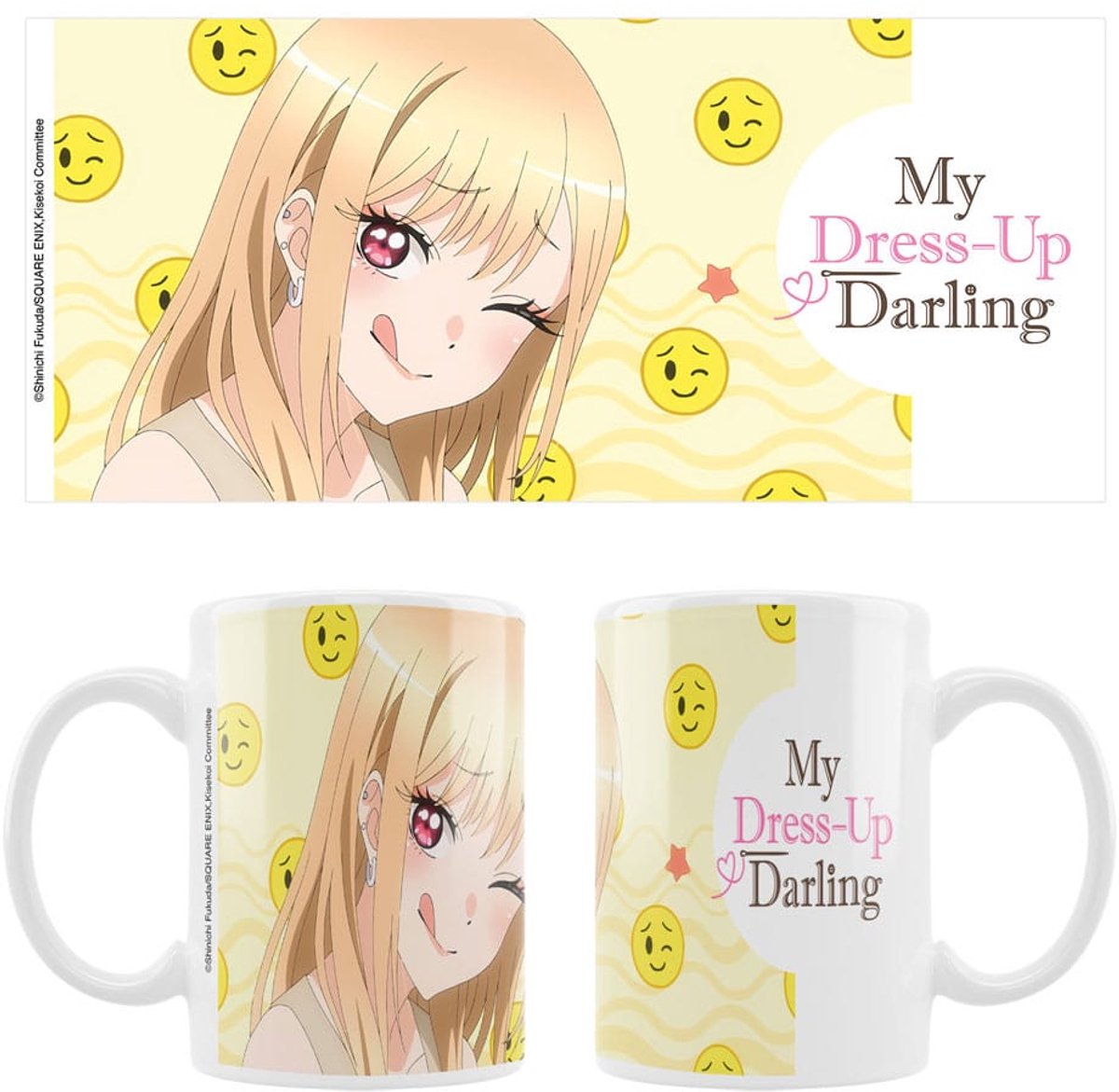 Sakami Merchandise My Dress-Up Darling Ceramic Mok / Beker Marin Cheeky Smile Cups & Mok / Bekers