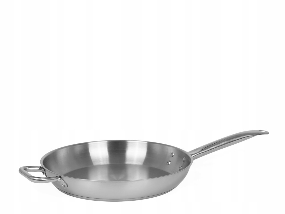 Professionele Roestvrij Staal Koekenpan 32cm, 4L - TECHNICA Gold Line