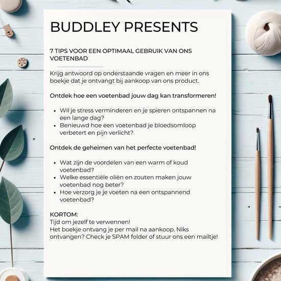 BUDDLEY Voetenbad Inklapbaar - Groen - Ontspan je voeten