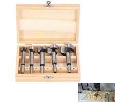 1 stuks - scharnierboor - forstnerboor - scharniergat boorset - Forstner rechte metaalboren - voor hout en multiplex - maten: 15, 20, 25, 30, 35 mm
