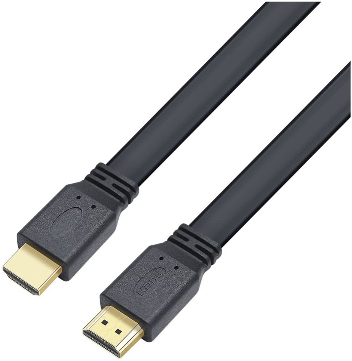 Techly ICOC HDMI2-FE-005TY HDMI kabel 0,5 m HDMI Type A (Standaard) Zwart