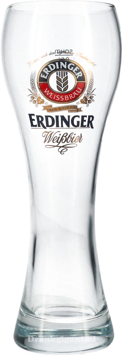 Erdinger bierglas 50cl Doos 2 Stuks