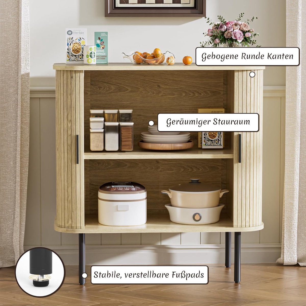 Luxe Kast – 80x40x82 cm – Industrohome