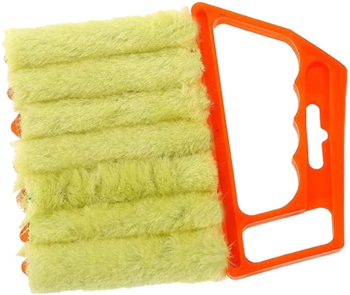 Home & Marker - Jaloezieënborstel - Microvezel Reiniger - 6 Lamellen Tegelijk - Herbruikbaar - Wasbaar - BLINDY