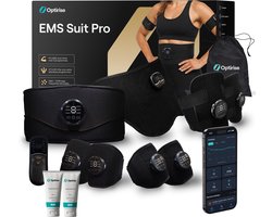 Optirise EMS - Buikspiertrainers Elektrisch + Beentrainer + Arm Trainer - EMS Trainers - AB Roller - Buiktrainer - Cellulite Massage Apparaat - Spier Massage Apparaat - Tens - Spierstimulator - Afvallen - Fatburner - USB Oplaadbaar