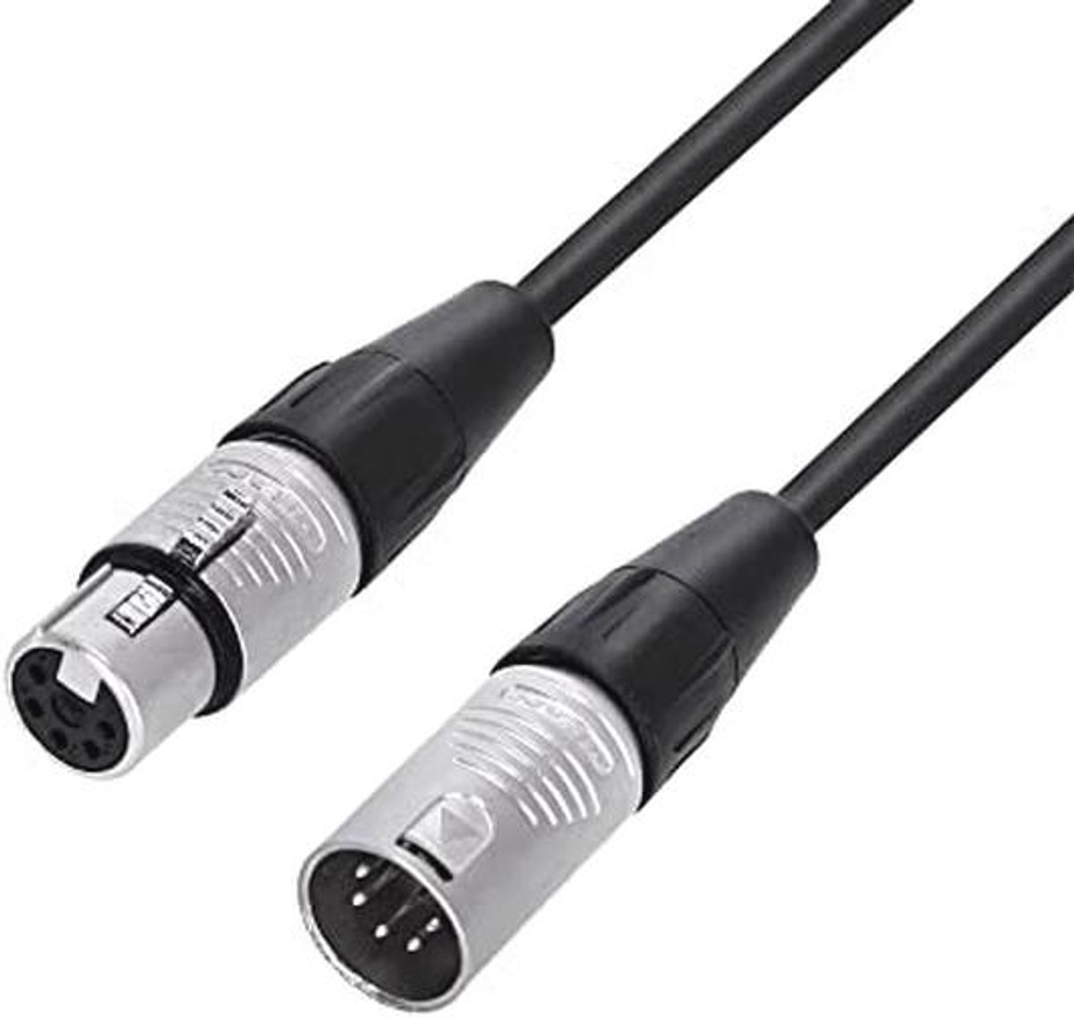 DMX-kabel 5-polig XLR van 3 m - Kwaliteitskabel voor professionele toepassingen