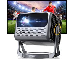 ULTIMEA Nova C40 Smart Projector 1080P Full HD, 600 ANSI Lumen, Android TV 11, Dolby Audio, Home Cinema-beamer, 6D Keystone, Zwart