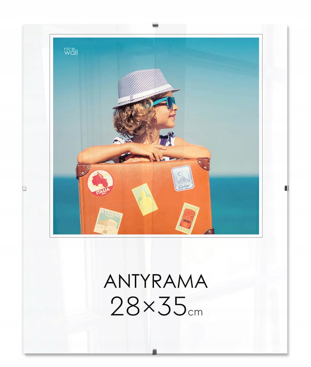 Antyrama 28x35 cm - Fotolijst met Plexiglas en HDF