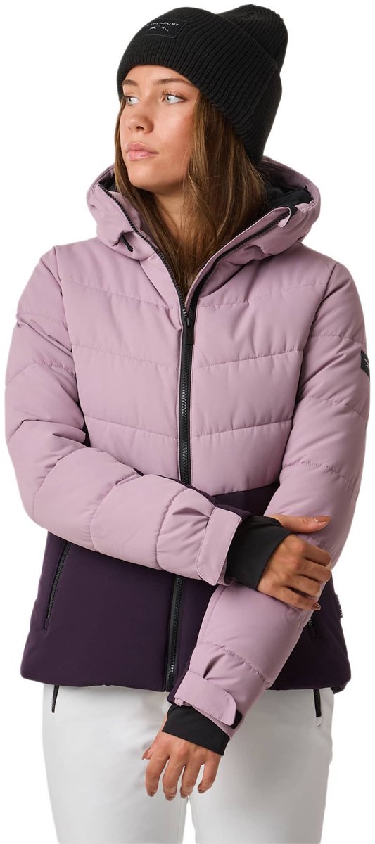 Swedemount Vail Jas – Ski jas dames Pale Mauve/dk.plum