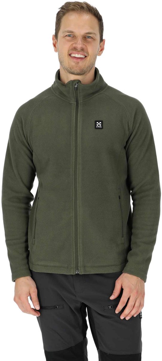 X-trail Colorado Fleece – Fleece voor heren – 2XL Olijf