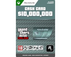 GTA Online: Megalodon Shark Cash Card $ 10.000.000 - Xbox Series X|S Download
