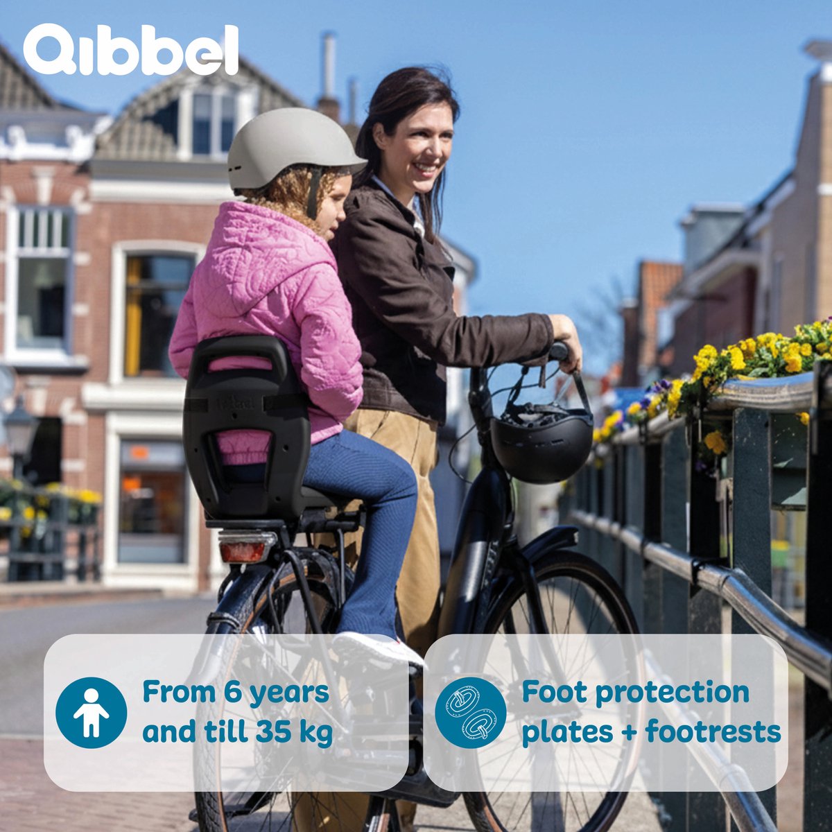 Qibbel Junior 6+ - Premium Achterzitje thumbnail 2