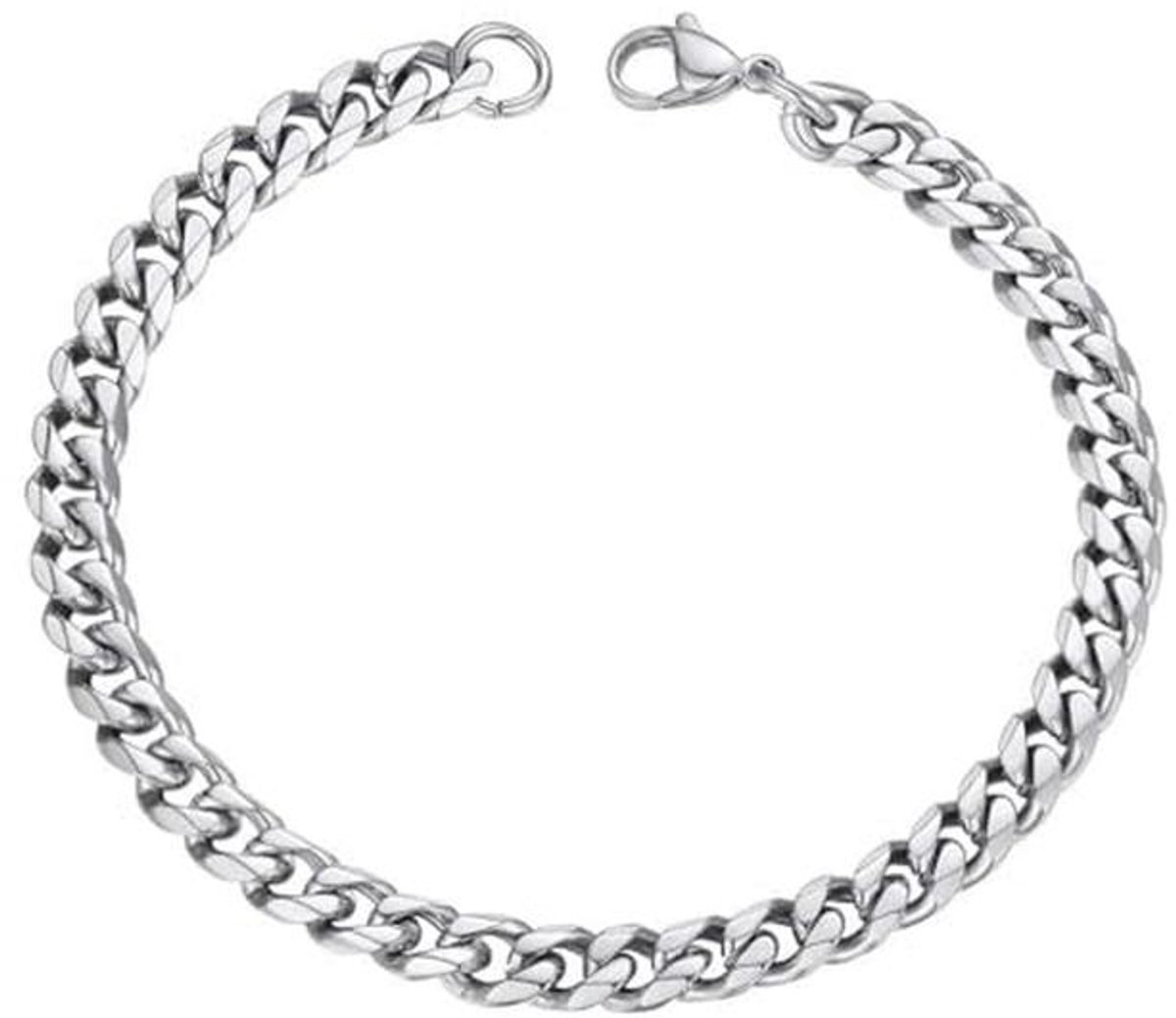 Stainless Steel Cuban Bracelet voor Hem en Haar - 3mm-6mm-9mm-12mm en Diverse Kleuren