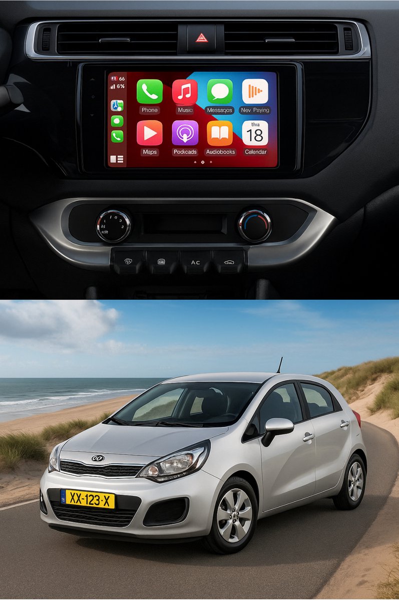 ADIVOX 9 inch T1 geschikt voor Kia Rio 2011-2015 CarPlay/Auto/GPS/RDS/DSP/NAV/DAB+