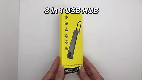RGG 8-in-1 USB-C-hub thumbnail 2