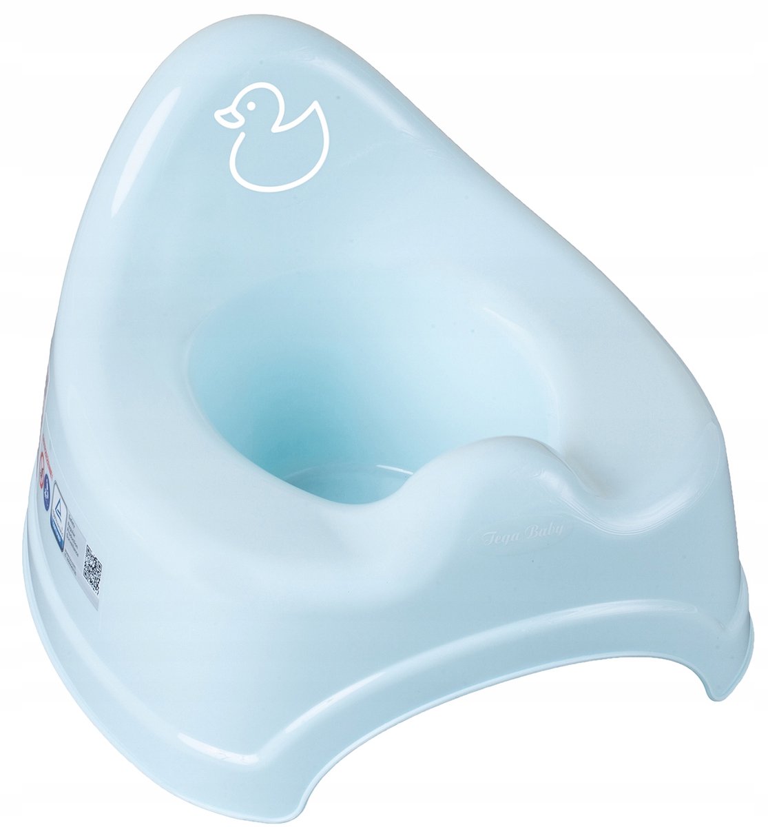 Tega Baby Duck Potje - Blauw, Ergonomisch voor kinderen