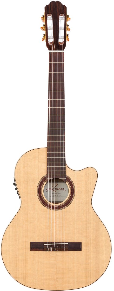 Kremona Performer Series Rondo R65CWC elektrisch-akoestische klassieke gitaar met deluxe gigbag