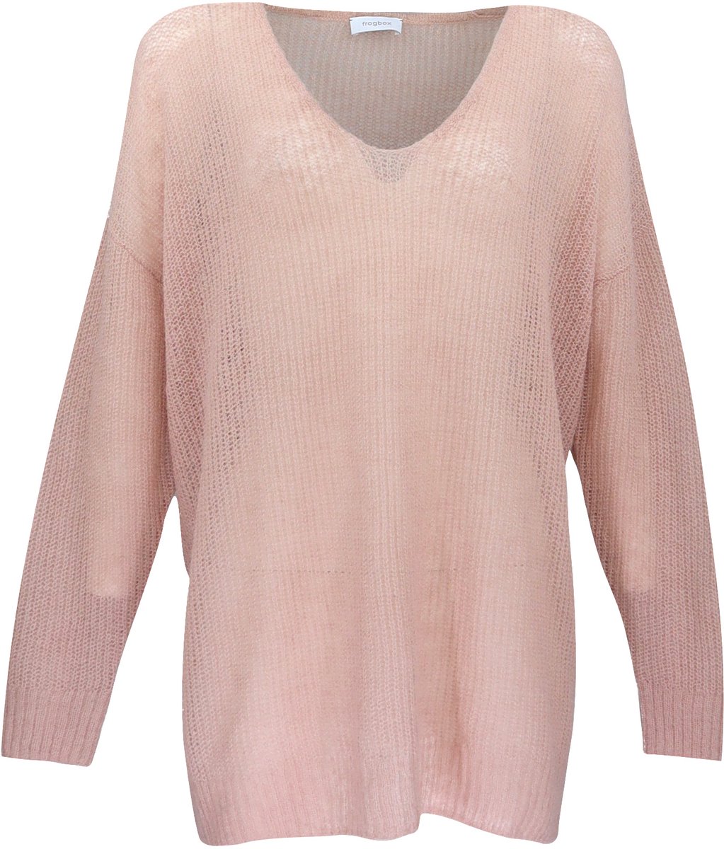 Frogbox - oversized wollen trui - maat S
